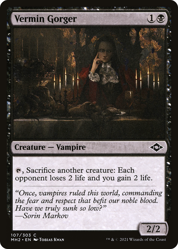 Vermin Gorger (107) - Modern Horizons 2 Foil