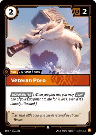 Veteran Poro (099) - Spiritforged