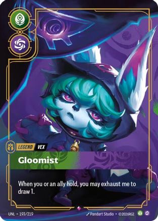 Vex – Gloomist (193) Foil - Unleashed