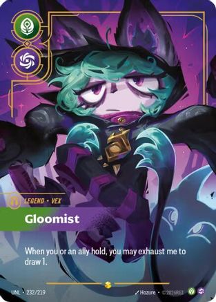 Vex – Gloomist (Overnumbered) (232) Foil - Unleashed