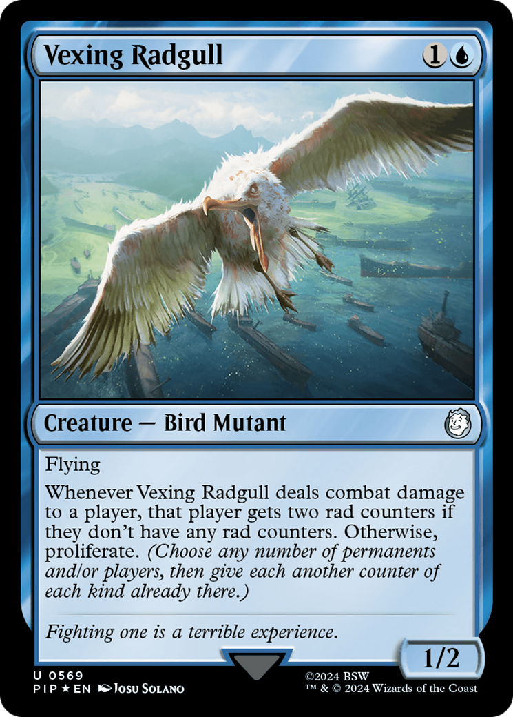 Vexing Radgull (569) Surge Foil - Fallout