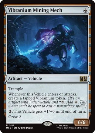 Vibranium Mining Mech (117) Surge Foil - Commander: Marvel Super Heroes