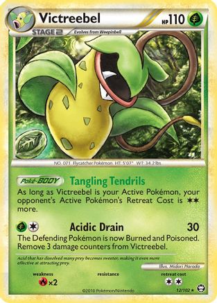 Victreebel (12) Reverse Holofoil - Triumphant