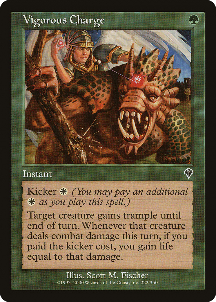Vigorous Charge (222) Foil - Invasion