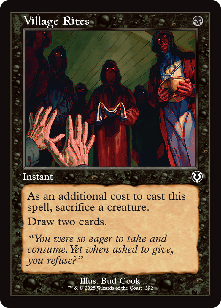 Village Rites (Retro) (392) - Innistrad Remastered