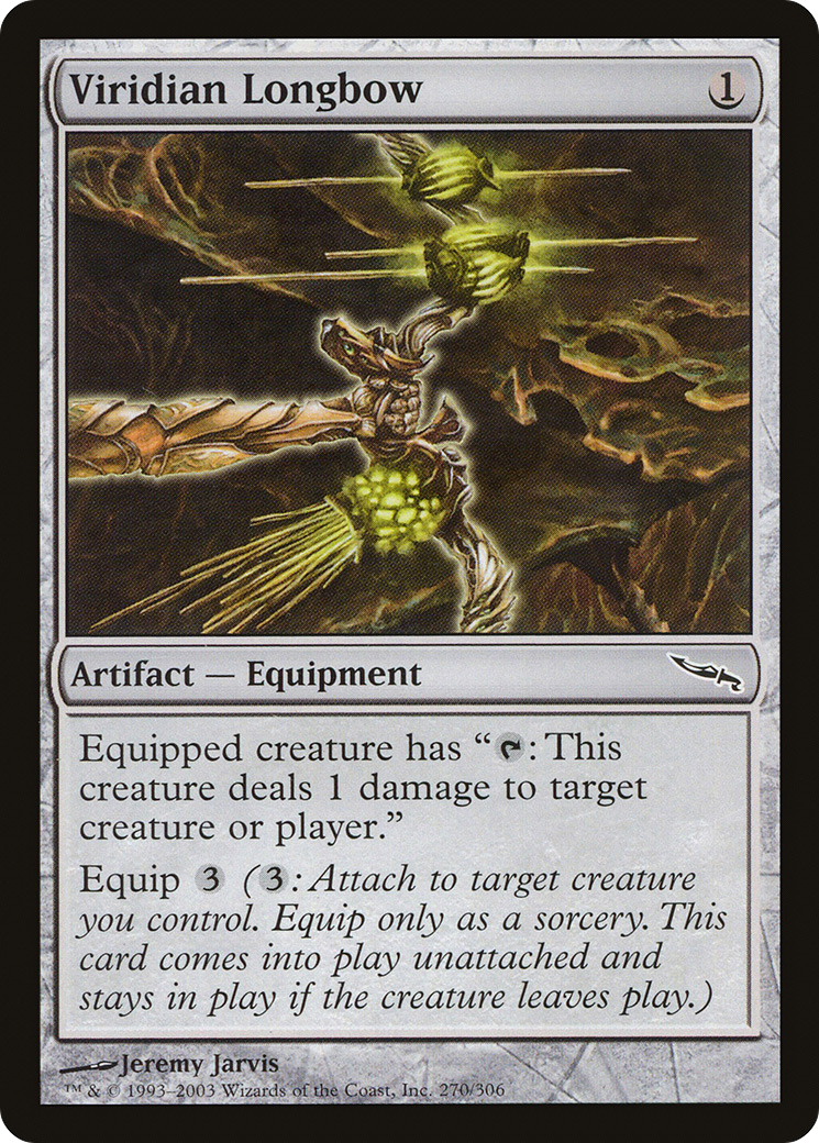 Viridian Longbow (270) Foil - Mirrodin