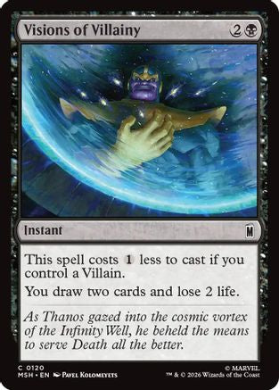 Visions of Villainy (120) - Marvel Super Heroes