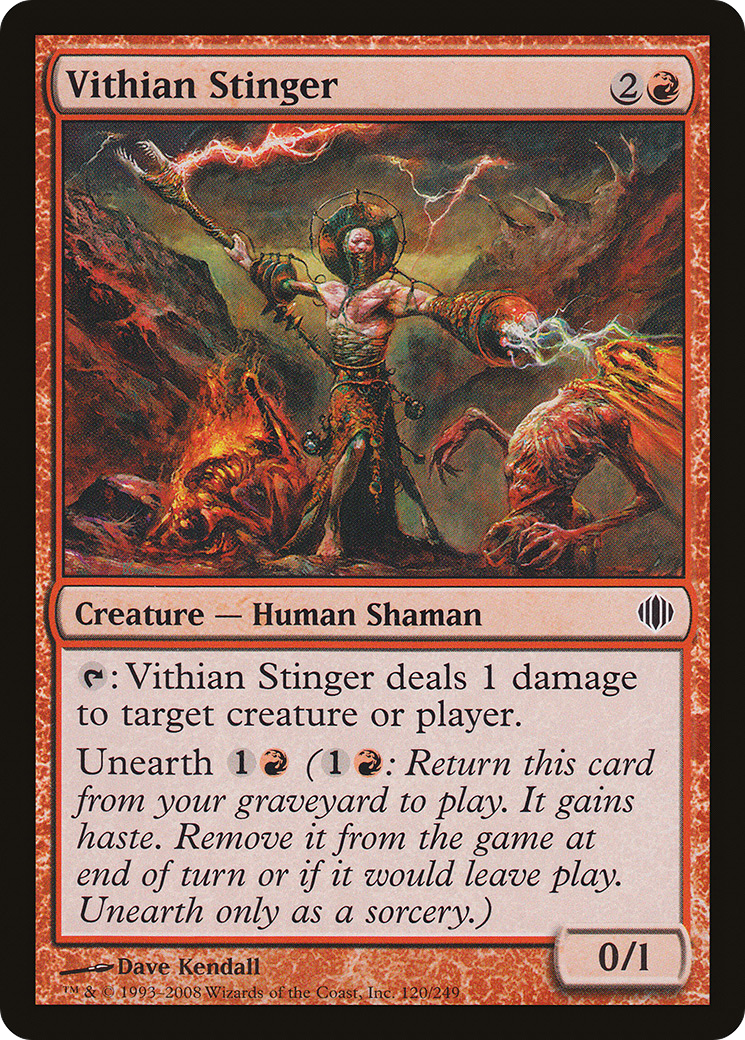 Vithian Stinger (120) Foil - Shards of Alara