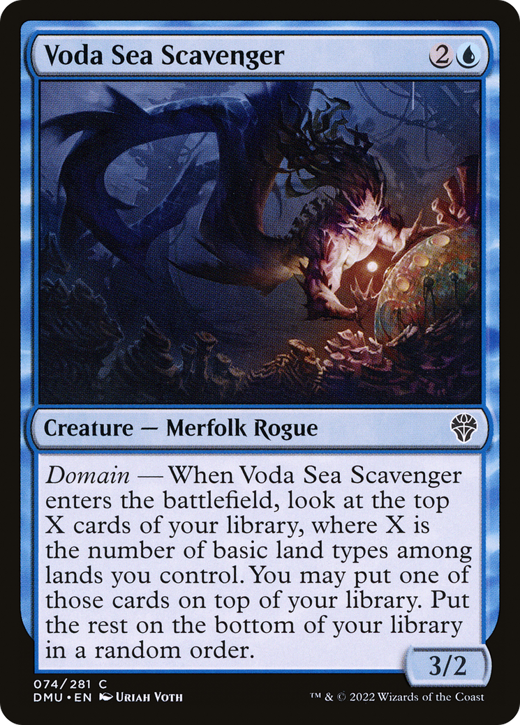Voda Sea Scavenger (074) - Dominaria United Foil