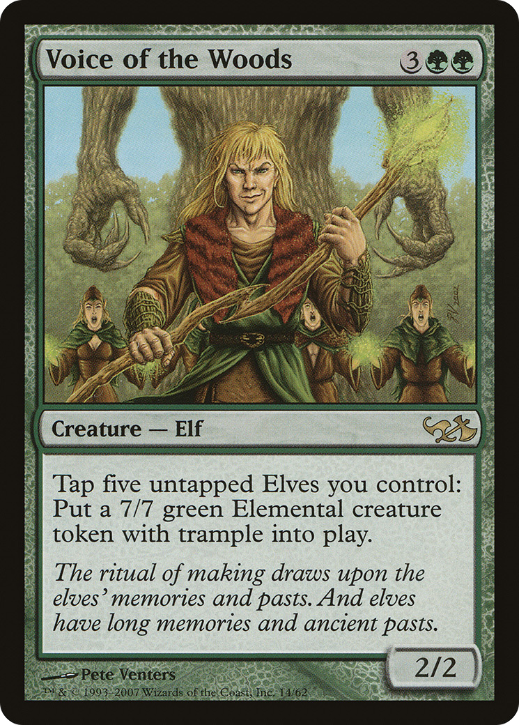 Voice of the Woods (014) - Duel Decks: Elves vs. Goblins