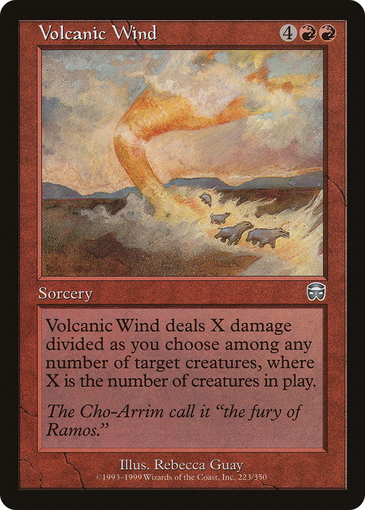 Volcanic Wind (223) - Mercadian Masques