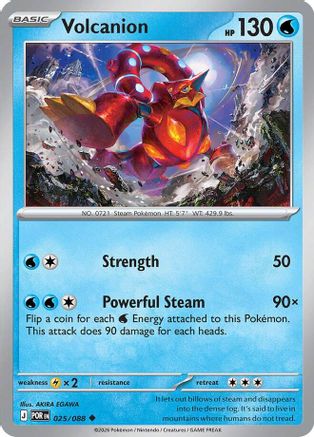Volcanion (25) Reverse Holofoil - Perfect Order