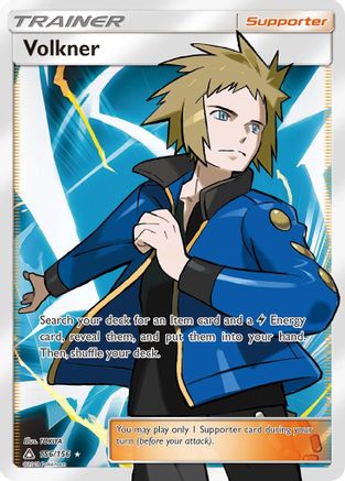 Volkner (Full Art) (156) Holofoil - Ultra Prism