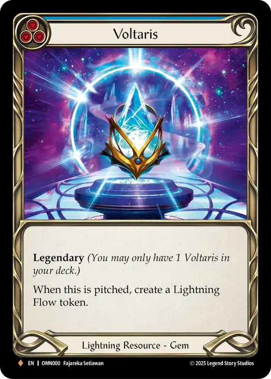 Voltaris (OMN000) Cold Foil - Omens of the Third Age