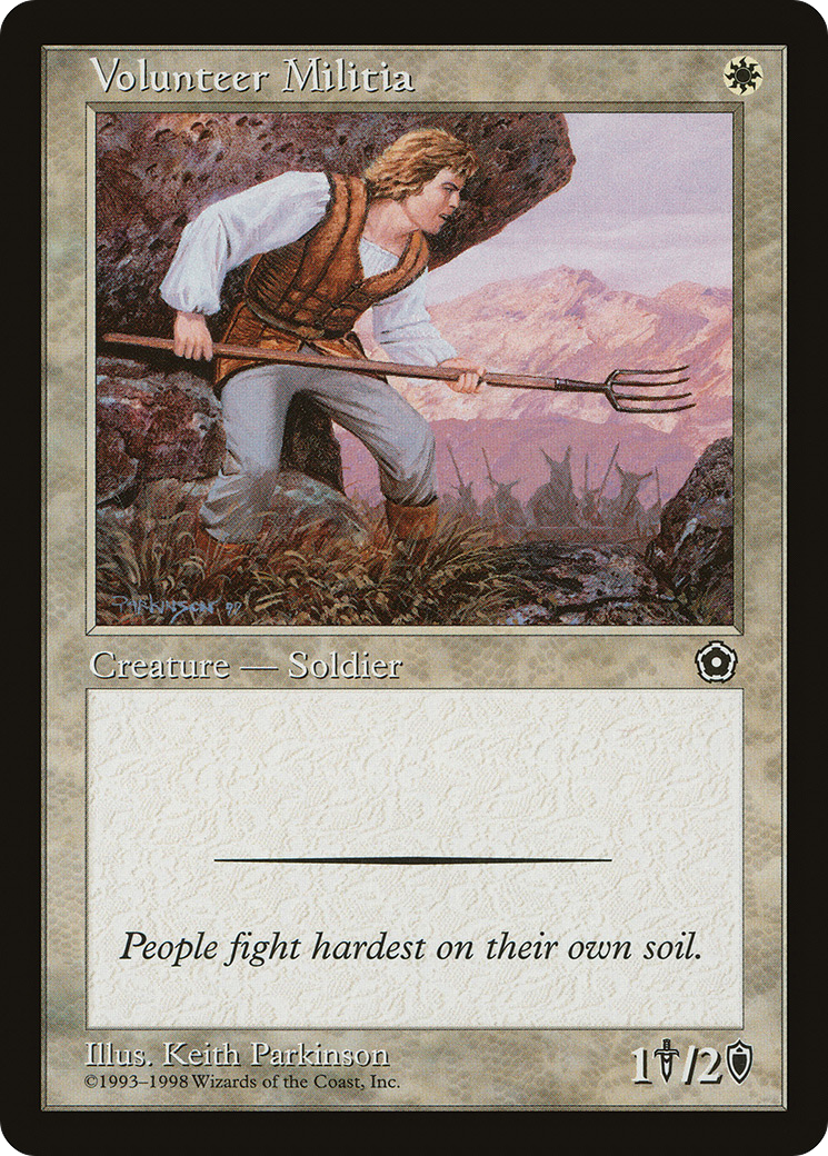 Volunteer Militia - Portal Second Age