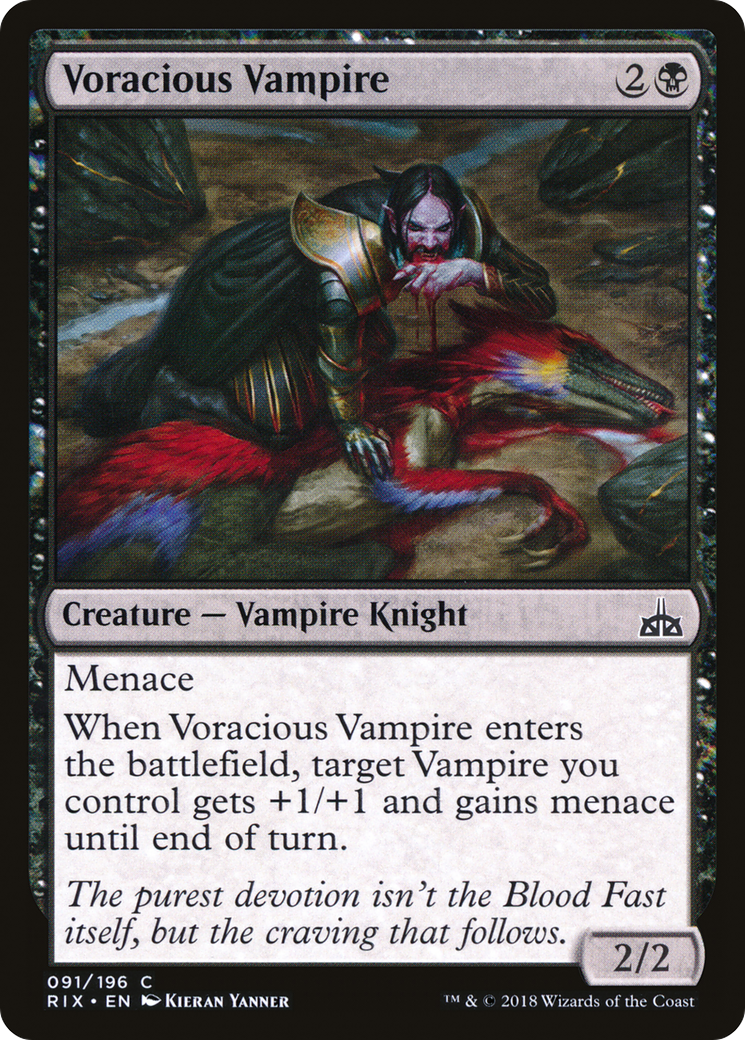 Voracious Vampire (091) - Rivals of Ixalan Foil