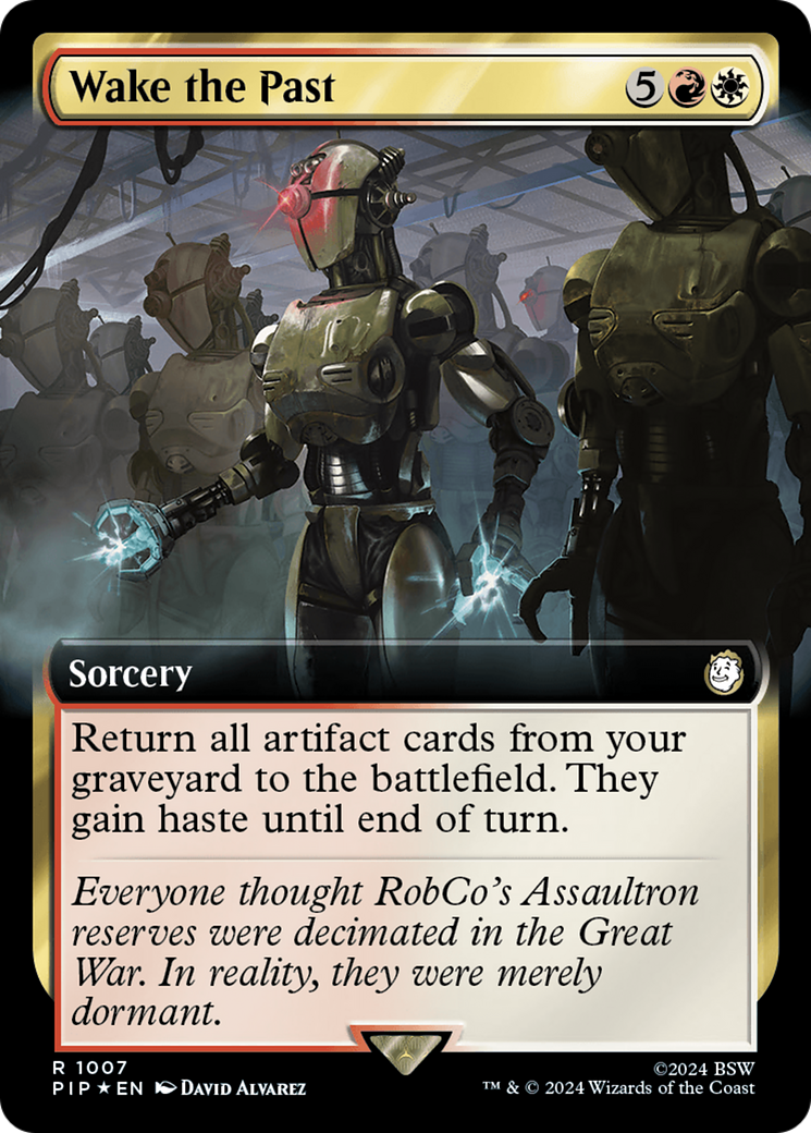 Wake the Past (Extended Art) (1007) Surge Foil - Fallout