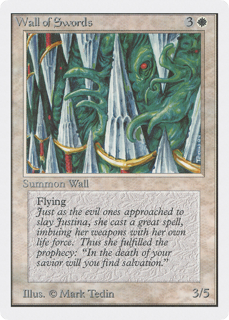 Wall of Swords - Unlimited Edition