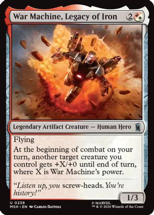 War Machine, Legacy of Iron (238) - Marvel Super Heroes