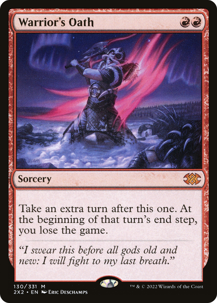 Warrior's Oath (130) Foil - Double Masters 2022
