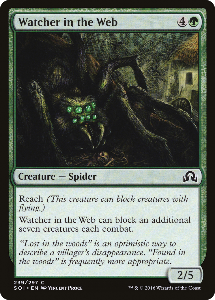 Watcher in the Web (239) Foil - Shadows over Innistrad