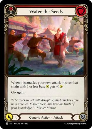Water the Seeds (Red) (MST212) Rainbow Foil - Part the Mistveil