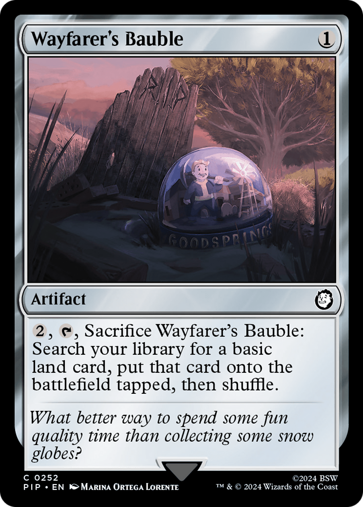 Wayfarer's Bauble (252) Foil - Fallout