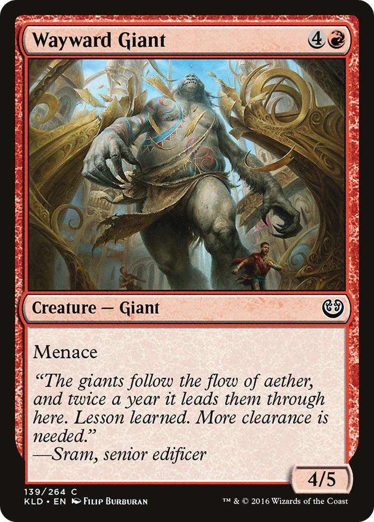 Wayward Giant (139) - Kaladesh
