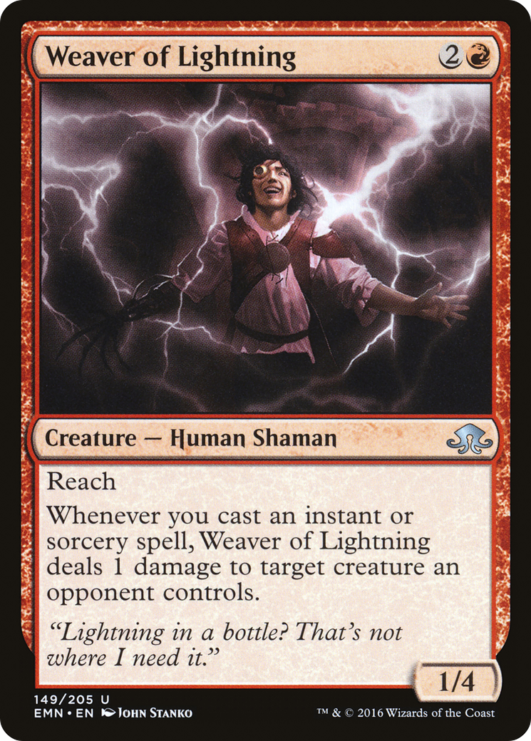 Weaver of Lightning (149) Foil - Eldritch Moon