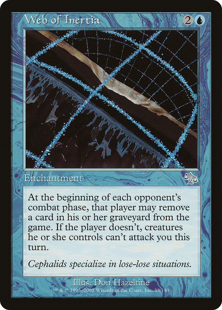 Web of Inertia (053) Foil - Judgment
