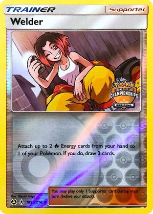 Welder (Regional Championships) (189a) Reverse Holofoil - Unbroken Bonds