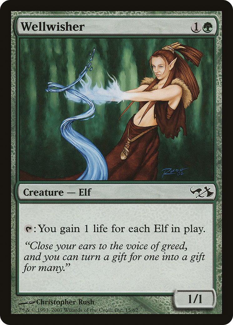 Wellwisher (015) - Duel Decks: Elves vs. Goblins