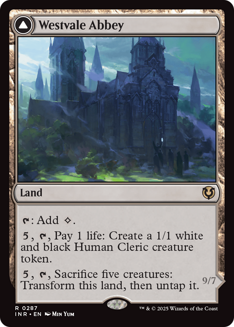 Westvale Abbey // Ormendahl, Profane Prince (287) Foil - Innistrad Remastered