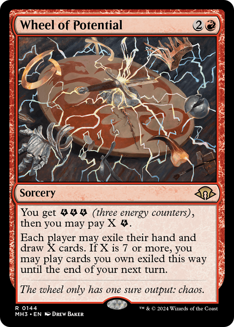 Wheel of Potential (144) Foil - Modern Horizons 3