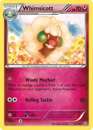Whimsicott (56) Reverse Holofoil - Ancient Origins