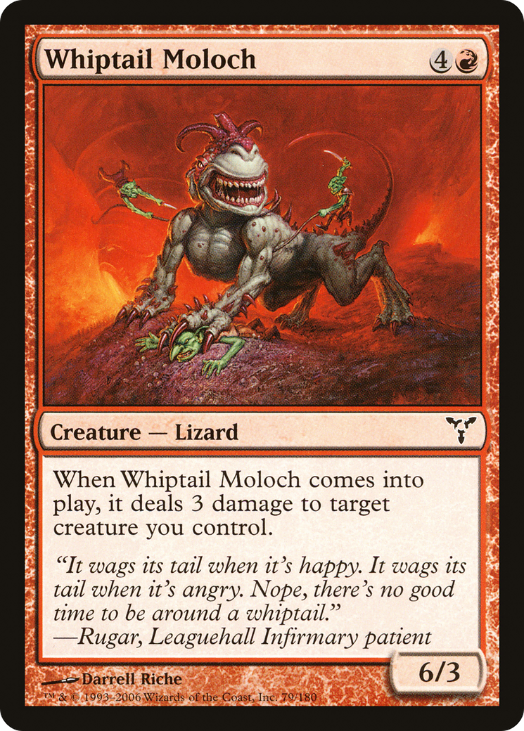 Whiptail Moloch (079) Foil - Dissension