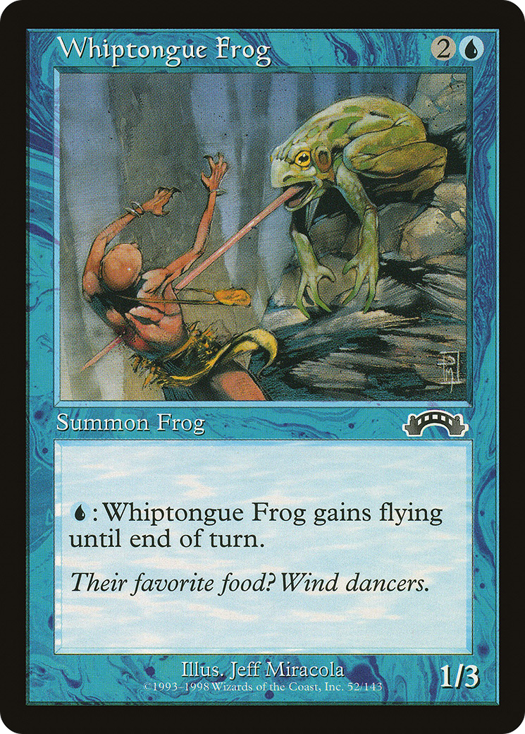 Whiptongue Frog (052) - Exodus