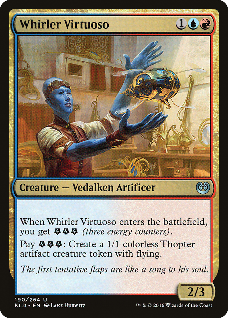 Whirler Virtuoso (190) Foil - Kaladesh