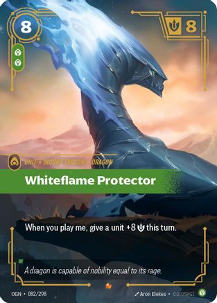 Whiteflame Protector (082) Foil - Origins