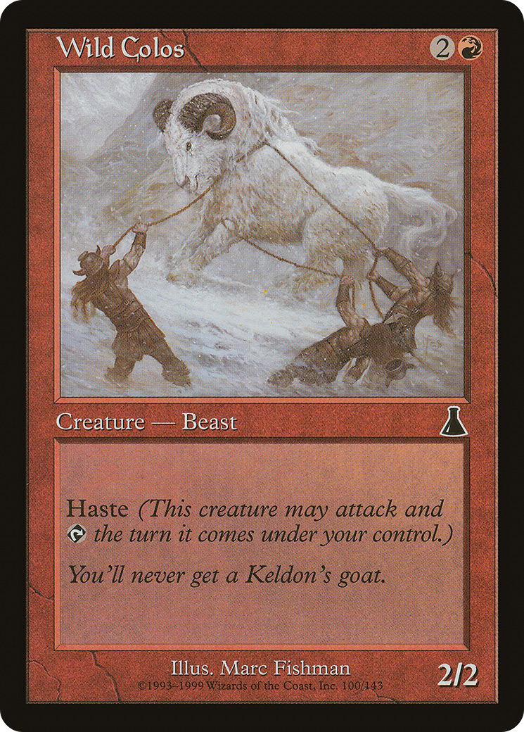 Wild Colos (100) Foil - Urza's Destiny