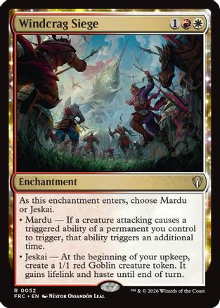 Windcrag Siege (052) - Commander: Reality Fracture