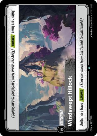 Windswept Hillock (297) - Origins