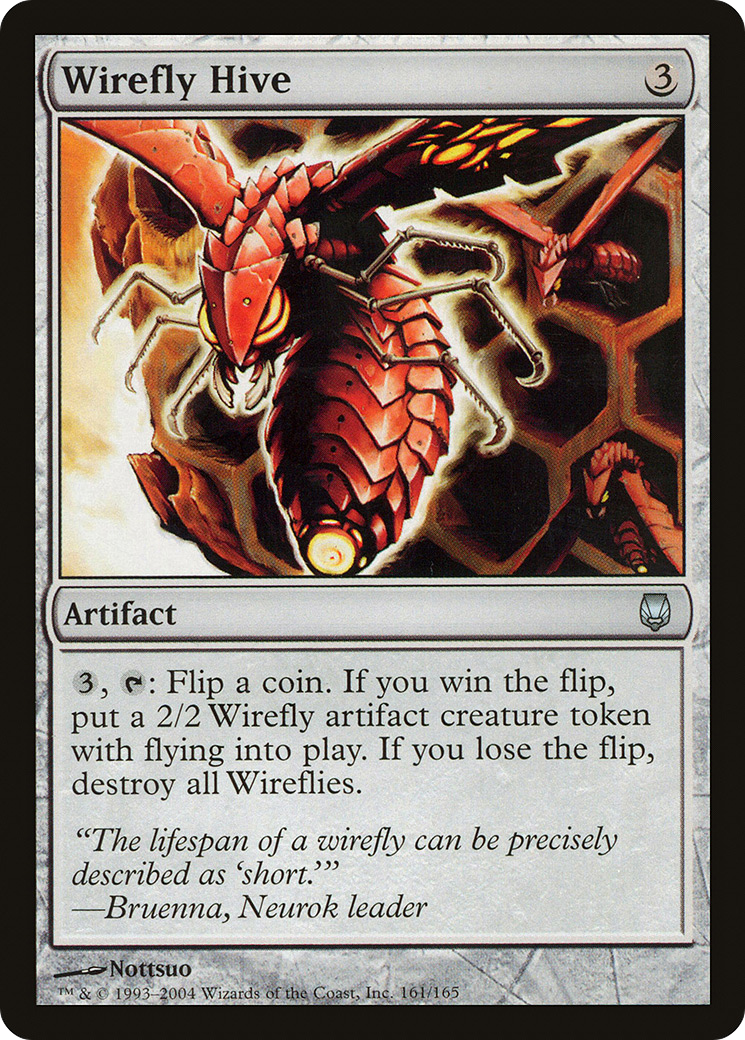 Wirefly Hive (161) Foil - Darksteel