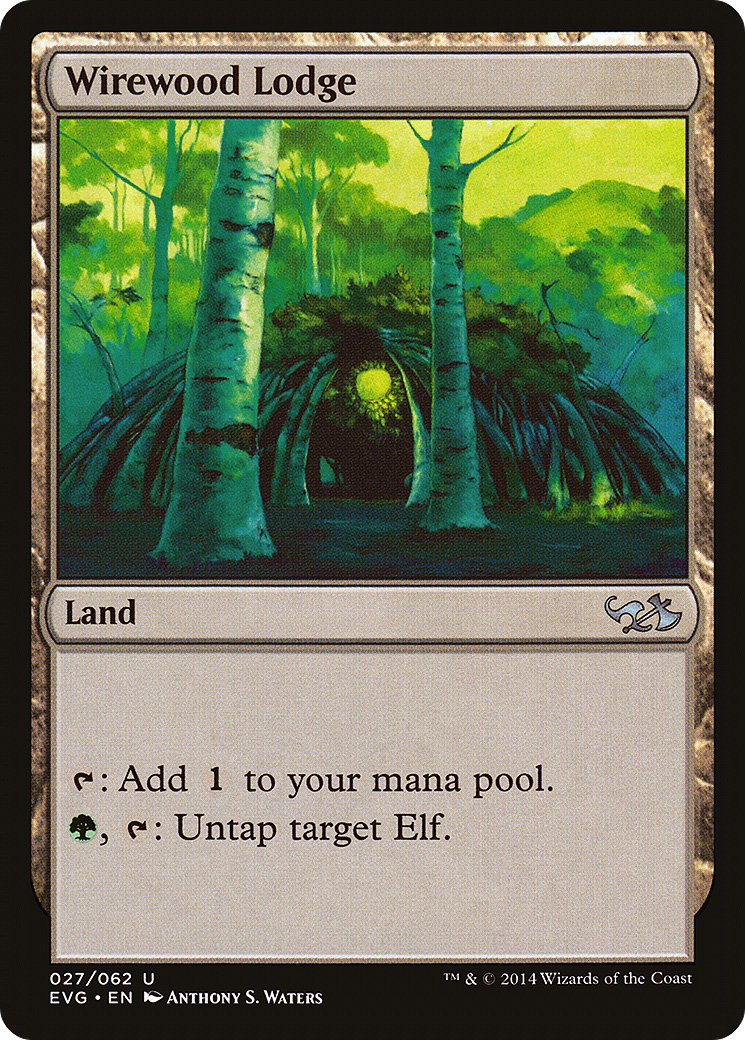 Wirewood Lodge (027) - Duel Decks Anthology: Elves vs. Goblins