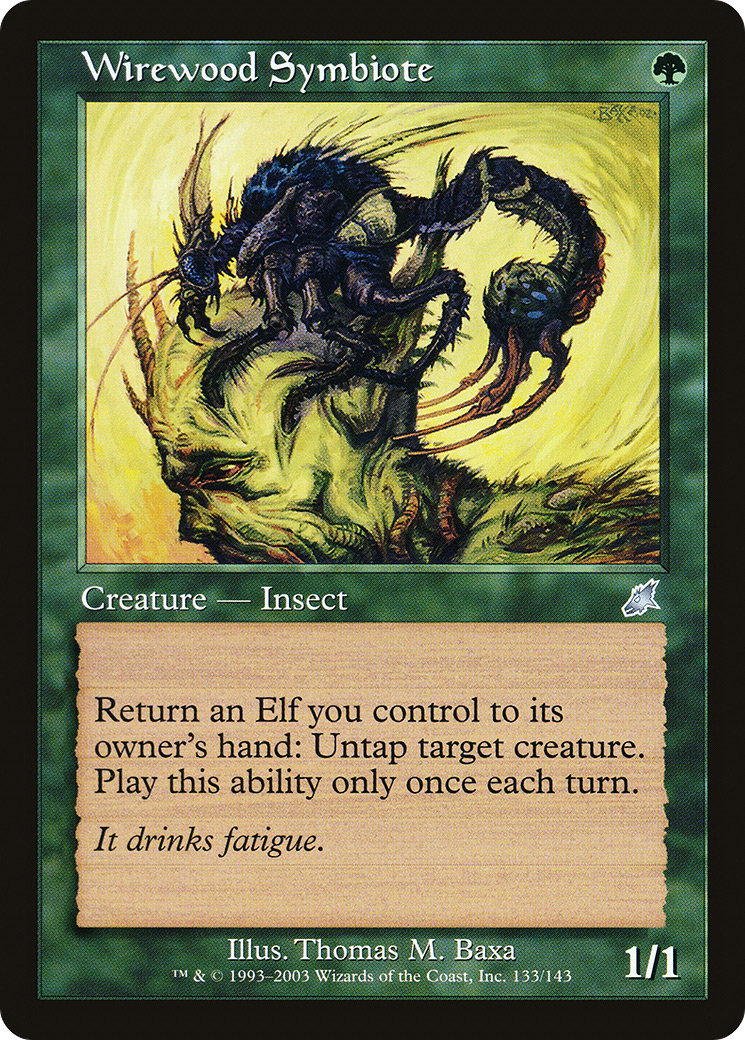 Wirewood Symbiote (133) Foil - Scourge