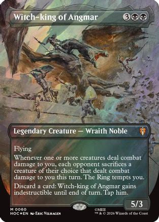 Witch-king of Angmar (Borderless) (060) Surge Foil - The Hobbit: Eternal-Legal