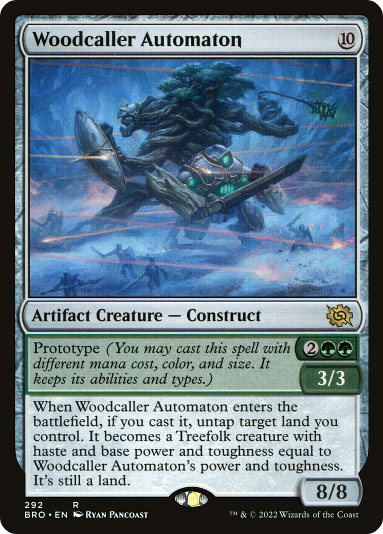 Woodcaller Automaton (292) - The Brothers' War Foil