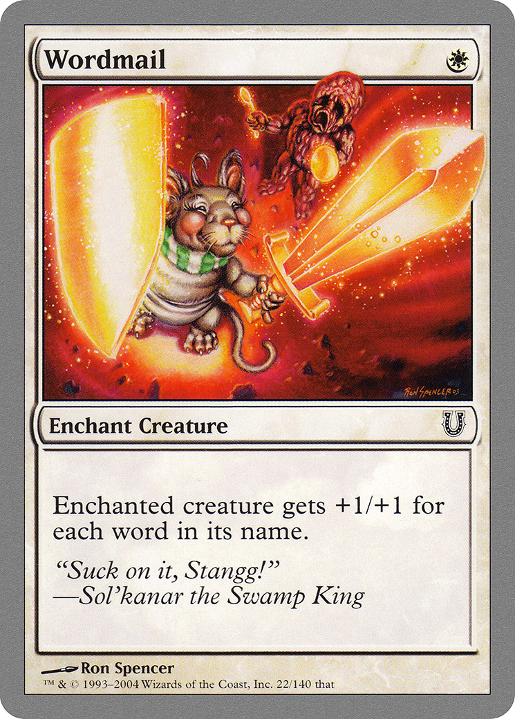 Wordmail (022) - Unhinged