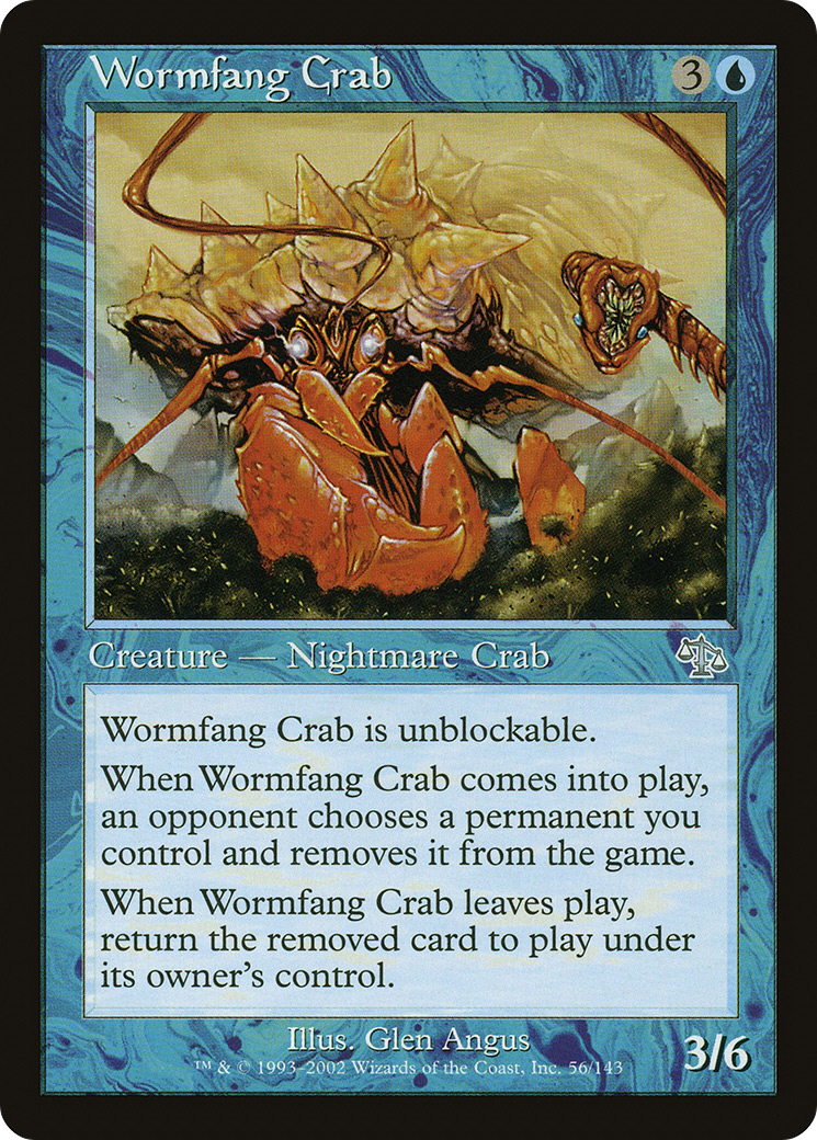 Wormfang Crab (056) - Judgment