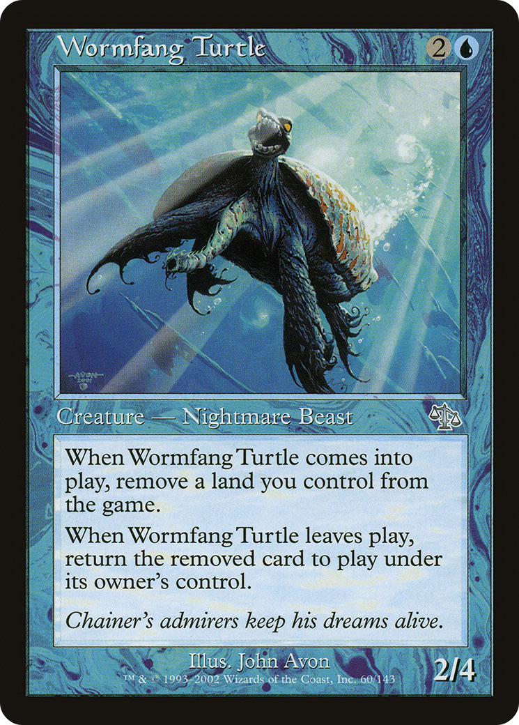 Wormfang Turtle (060) Foil - Judgment